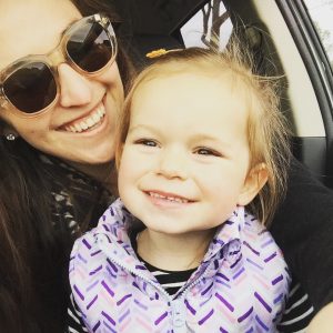 Hannah and her niece Poppy in Port Lincoln last weekend.